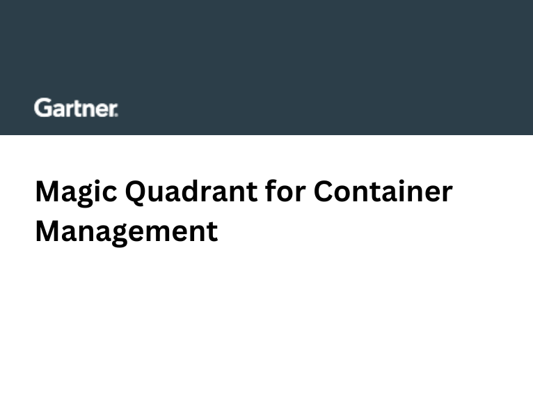 Google is a Leader in the 2025 Gartner® Magic Quadrant™ for Container Management