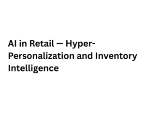 AI in Retail