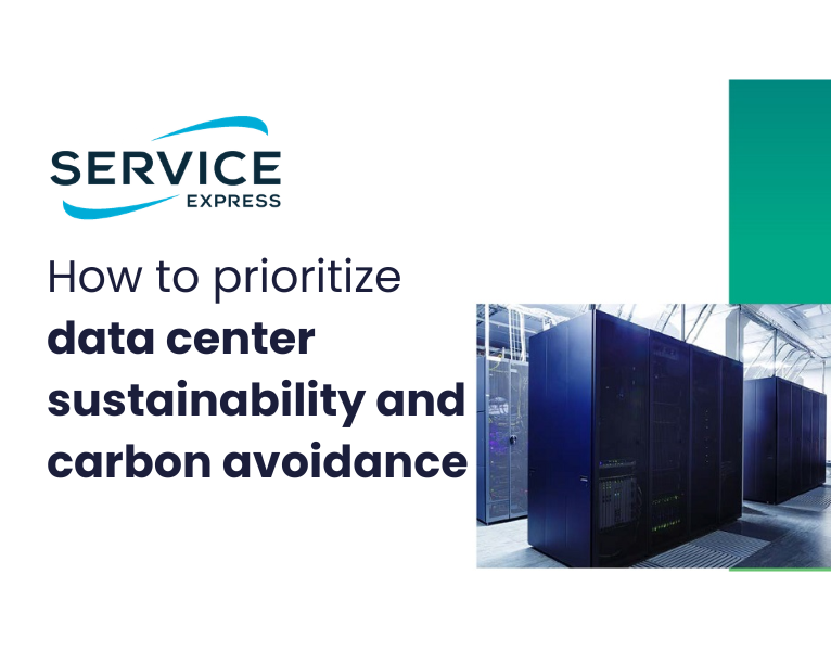 How to prioritize data center sustainability and carbon avoidance